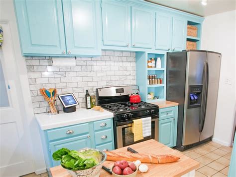 Remove all draws and doors, and don't forget to remove any hardware. Repainting Kitchen Cabinets: Pictures, Options, Tips & Ideas | Kitchen Designs - Choose Kitchen ...