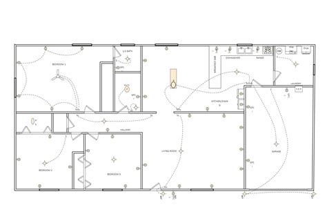 Electrical Layout Plan Edrawmax Templates