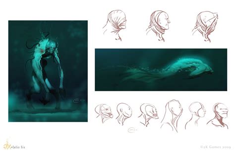 Knuckle Deep Aqua Splicer Bioshock Character Design Sketches