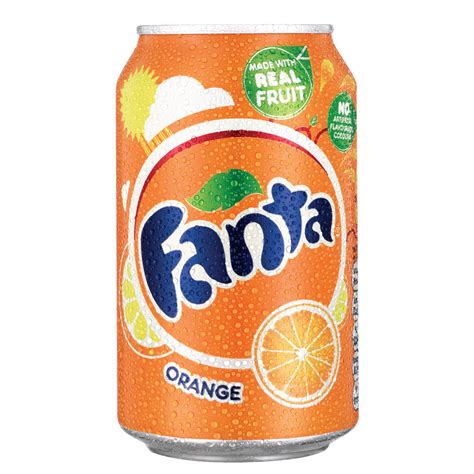 Fanta Orange Soft Drink 330ml Can 24 Pack A00769