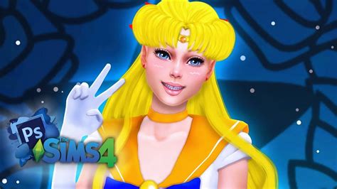 The Sims 4 I Create A Sim Speed Edit Sailor Venus 🌙 Youtube