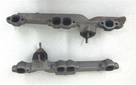 Sell 56 Chevy 265 Original Engine Cast Iron Exhaust Manifolds Bel Air