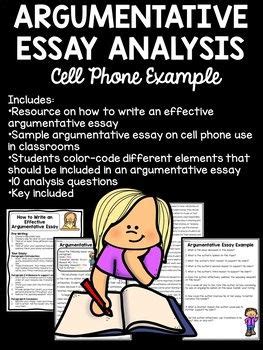 Argumentative essays are very popular, and students have to write such sample essays in regular class exams and even in scholarship exams. Argumentative Essay Writing Sample Analysis Worksheet ...