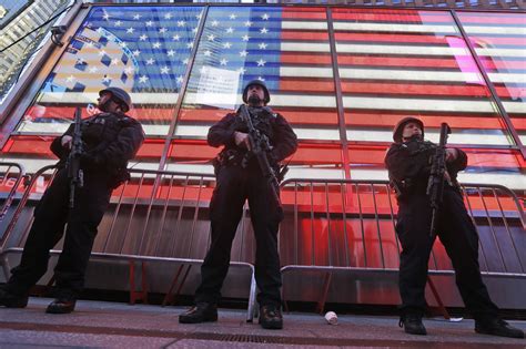 Nypd Beefing Up Security In Times Square For New Years Eve