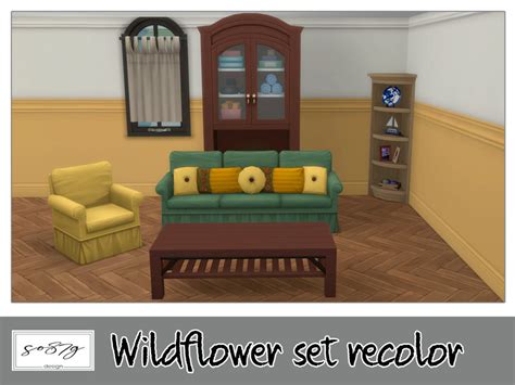 The Sims Resource Wildflower Set Recolor