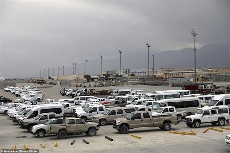 The 800b Scrapyard Bagram Air Base Is Pillaged After Us Troops