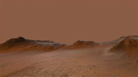 3d Model Mars Environment Vr Ar Low Poly Cgtrader