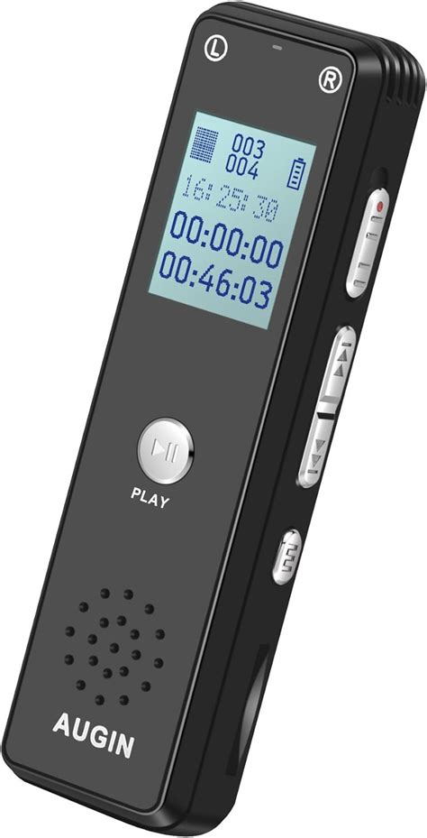 Digital Voice Recorder Spy Voice Activated Audio Recorder Dictaphone