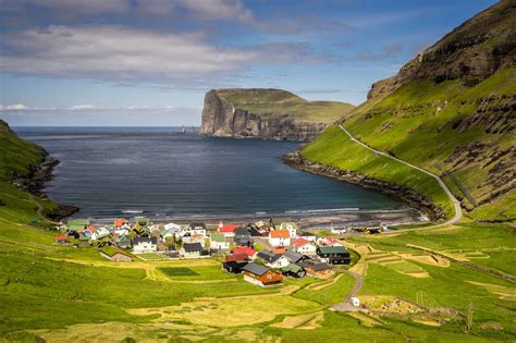 Faroe Islands Village Faroe Islands Kalsoy Sunset Obsession