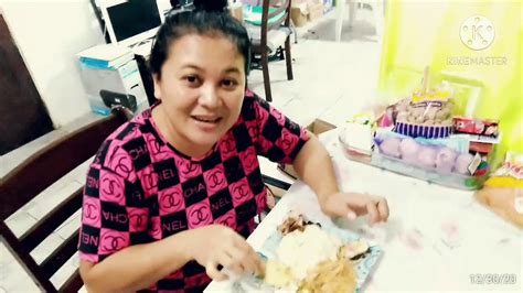 Chuuk Micronesia Eating Pounded Breadfruit Kon By Ate Yenyen Youtube