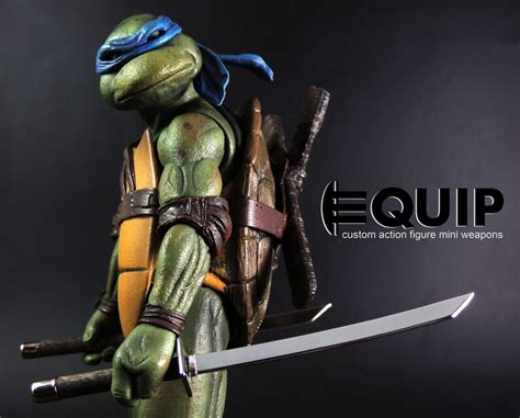 Tmnt Teenage Mutant Ninja Turtles Custom Crafted Katanas Sword Etsy