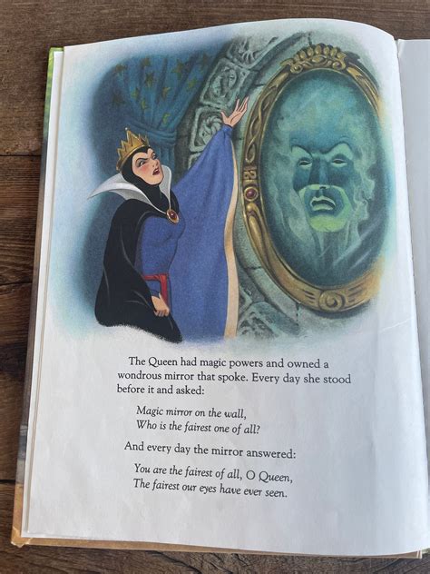 Walt Disneys Snow White And The Seven Dwarfs Golden Book Etsy Australia