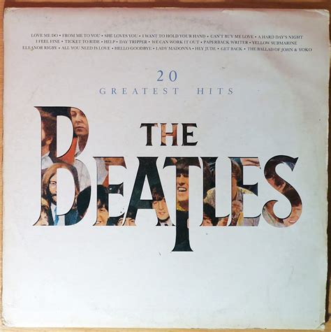 Lp Beatles 20 Greatest Hits 1983 Jugoton Gg 69746753