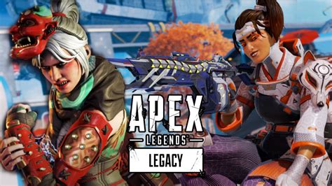 Apex Legends Legacy Battle Pass Wraith Rampart Legendary Skin