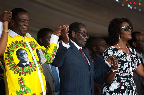 South african president jacob zuma today congratulated mnangagwa as he was sworn in, adding that he hoped zimbabwe can successfully transition away from mugabe's rule. Robert Mugabe to Temper Wife Grace's Presidential ...