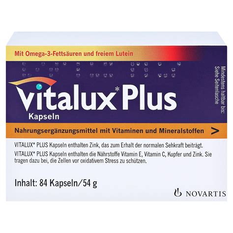 Vitalux plus omega 3 is available through different channels. Erfahrungen zu VITALUX Plus Lutein u.Omega 3 Kapseln 84 ...