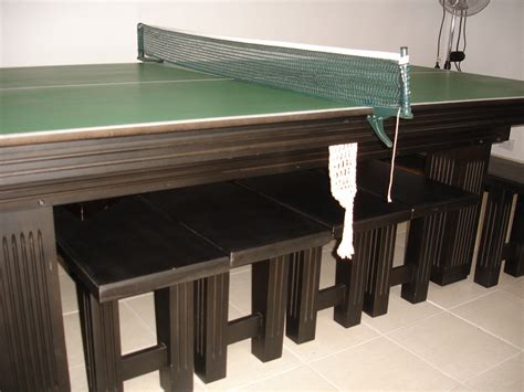 Pool Ping Pong Table Usd 1000 Dining Table With 6 Benches Flickr