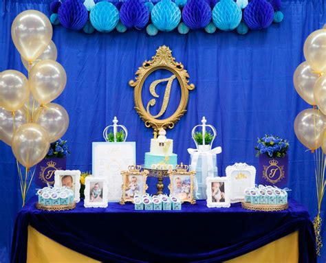 Royal Prince Birthday Party Ideas Photo 1 Of 8 Catch My Party