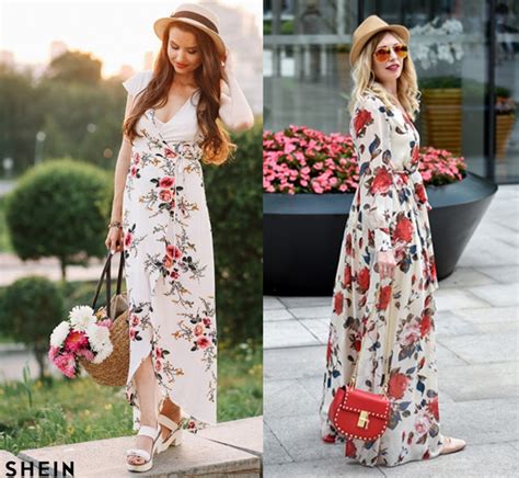 ana karla blogueira evangélica byanak vestidos longos e florais da shein