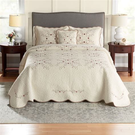 Sonoma Goods For Life Embroidered Bedspread Or Sham Bed Spreads Bed