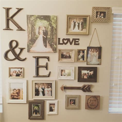 My Gallery Wall Of Wedding Photos Photo Collage Ideas