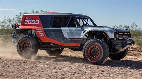 2021 Ford Bronco Previewed By Bronco R Race Prototype Based On Ranger