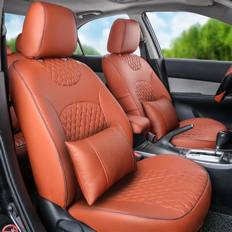 autodecorun automotive exact fit seat covers pu leather for lexus es350 es300 es330