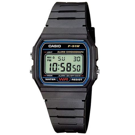 Reloj casio relojes casio catalogos precios e historia de la marca de relojes casio. Reloj unisex Casio F-91W-1YER