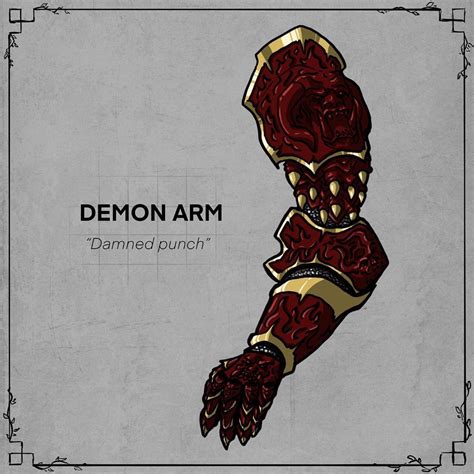 Poma No Instagram 🔮 Demon Arm Damned Punch Legendary Requires