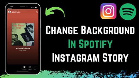 How To Change Background In Spotify Instagram Story Youtube