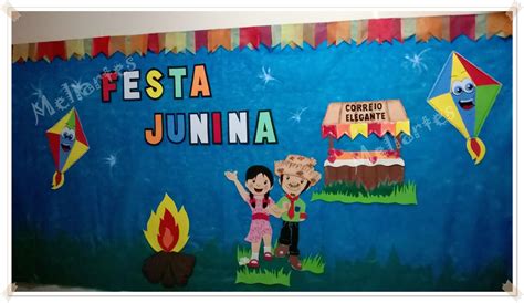 Painel Festa Junina Escola Ministro Painting School Craft Painting