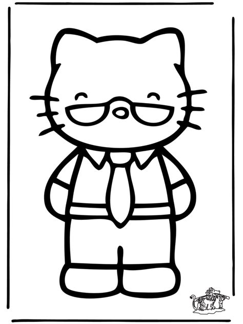 Auf leisen pfoten ist die katze zum liebling von kindern und eltern. Hello Kitty 24 - Hello Kitty Ausmalbilder
