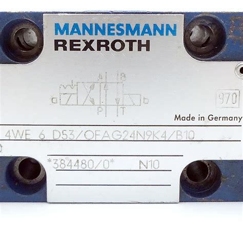 Maschinenteil Rexroth Directional Control Valve Gu A