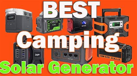 Best Solar Power Generator For Camping Home Refrigerator And Rv Review