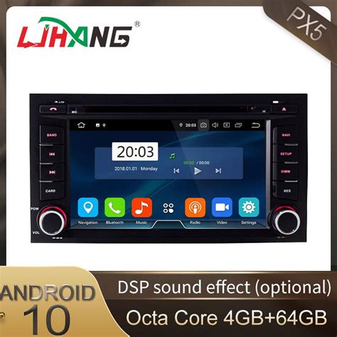 LJHANG Car DVD Multimedia Player Android 10 For SEAT LEON 2014 2015
