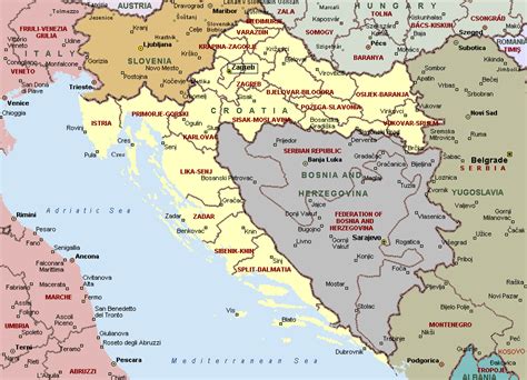 Take the opportunity to discover major cities and locate the capital. Croatia Political Map - Romania Maps and Views