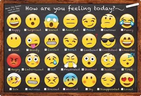 Emotion Emojis Printable