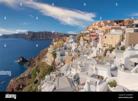 Santorini Greece Stock Photo Alamy