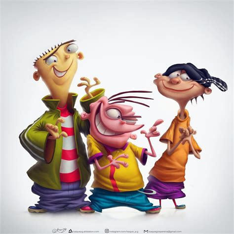 Artstation My Version Of The Classic Ed Edd N Eddy Isaque Pg