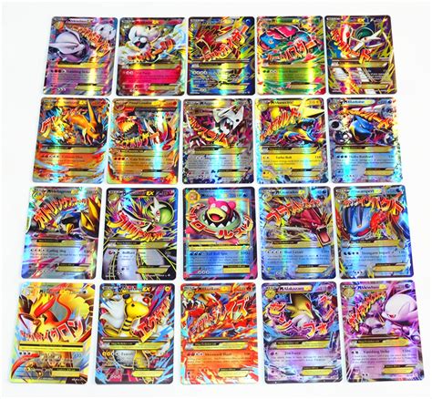 Random cards from every series, 100 cards in each lot plus 7 bonus free foil cards 4.2 out of 5 stars 2,516 cdn$ 11.99 cdn$ 11. Buy Mega EX Cards Pokemon Tcg Ex - 60Pcs Large Mega Card ...