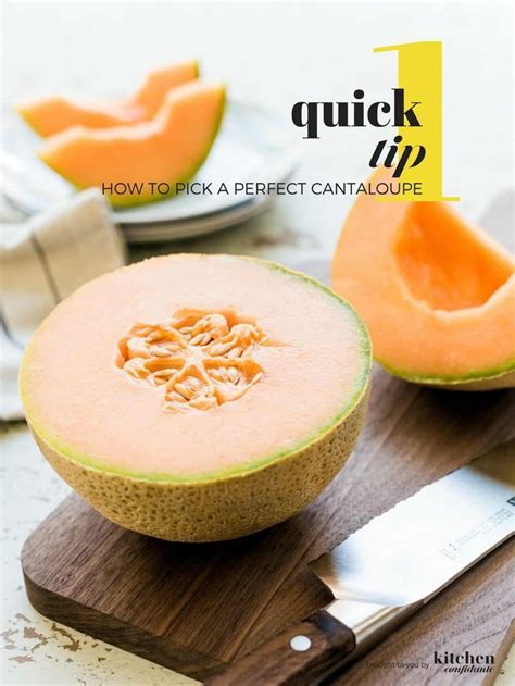 How To Pick A Perfect Cantaloupe This One Quick Tip Will Guarantee A Sweet And Ripe Melon