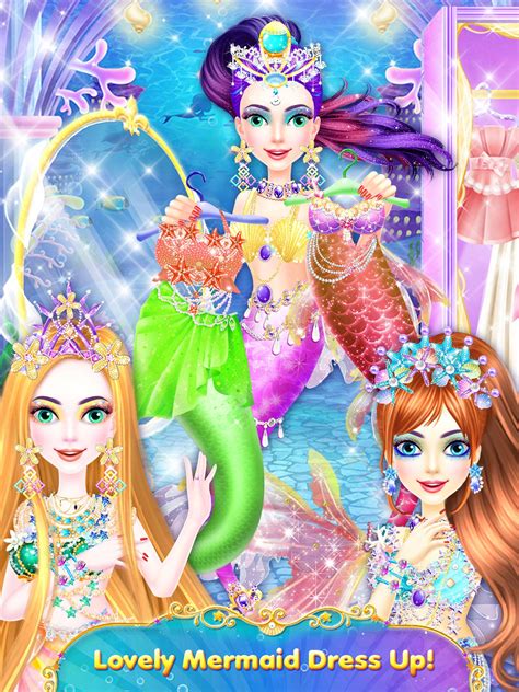 Little Mermaid Games Secrets Dress Up For Girls Apk Untuk Unduhan Android