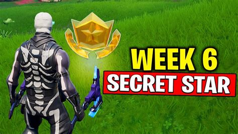 Week 6 Secret Battle Star Location Fortnite Season 10 Secret Battle