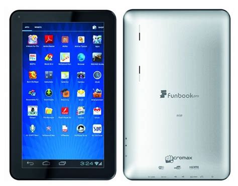 Micromax Has Launched Its New 10 Inch Android Tablet Named As Micromax