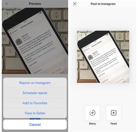 How To Repost Instagram Photos Videos And Stories On Iphone