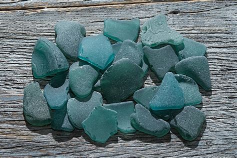 Greenish Turquoise Sea Glass 25pcs Teal Raw Sea Glass Sea Etsy