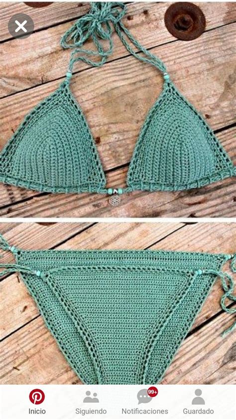 Aprende A Tejer Este Hermoso Bikini Paso A Paso Crochet