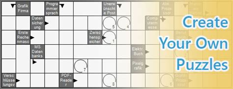 Few words to a blank crossword puzzle then click generate to. Puzzle-Generator: Windows Tool to create your own puzzles.