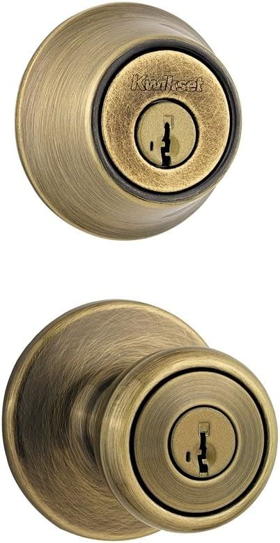 Kwikset 690 Tylo Entry Knob And Single Cylinder Deadbolt Combo Pack