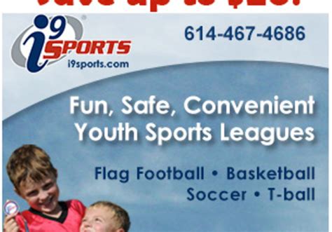 Save Up To 20 On I9 Sports Leagues For Ages 3 12 Macaroni Kid Ne